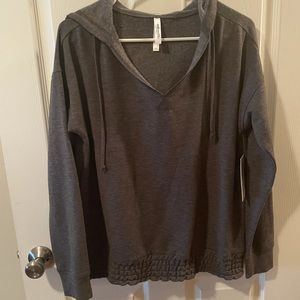 Embrace Life Athleisure Grey Medium NWT Hoodie